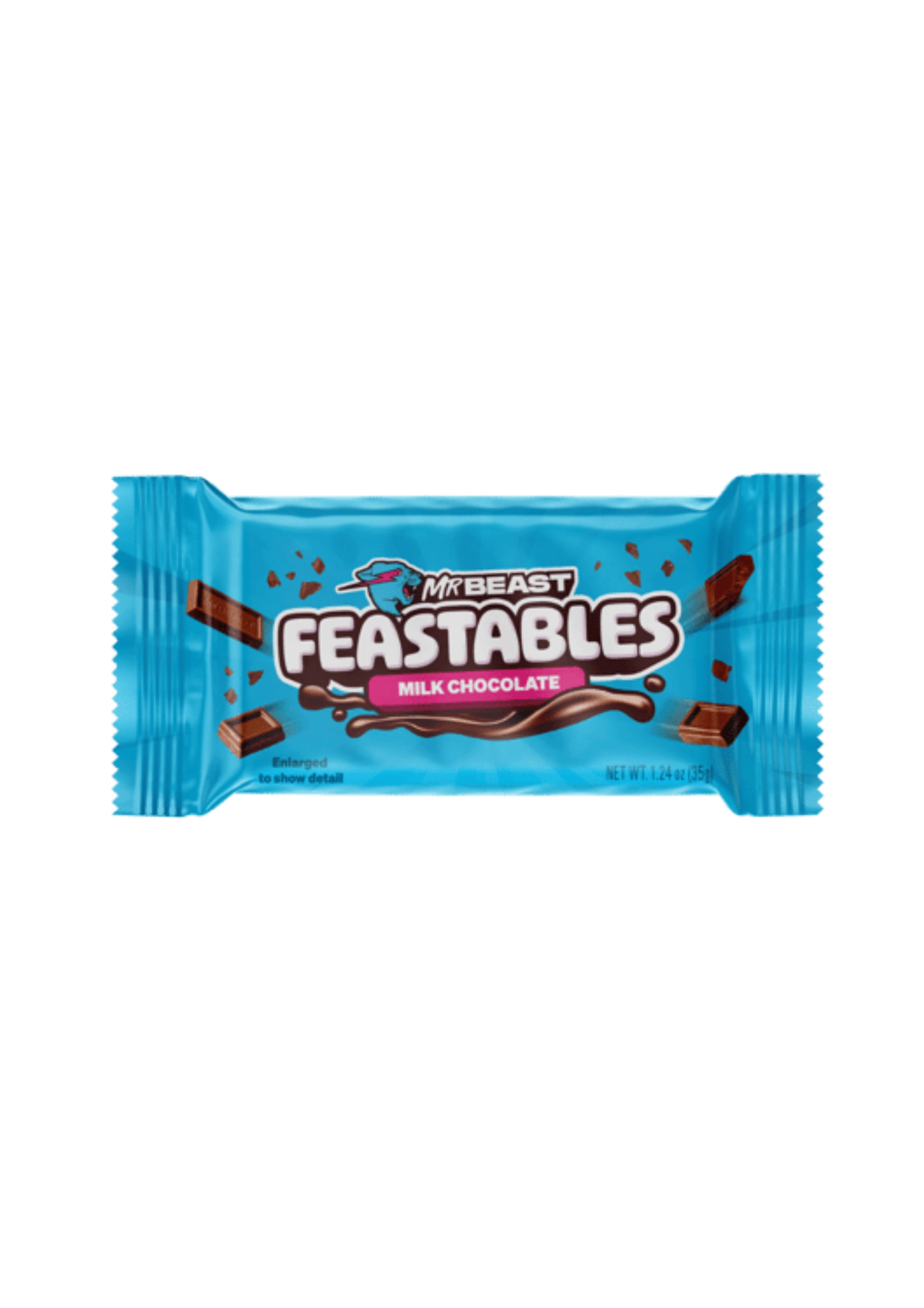 Chocolatina Feastables Milk Chocolate x 35 g