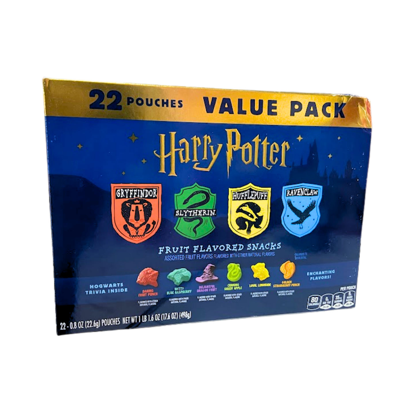 Harry Potter Fruit Flavored Snacks x 498 g x 22 und