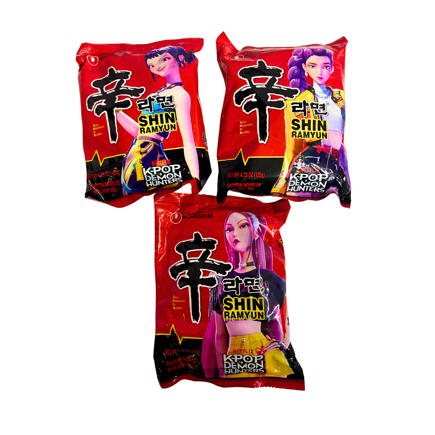 Ramen Shin Ramyun Edición Especial Kpop Demon Hunter (Unidad)