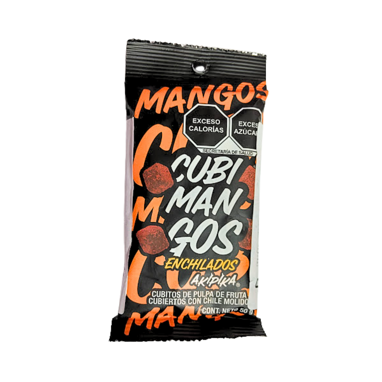 Cubimangos enchilados x 50g unidad