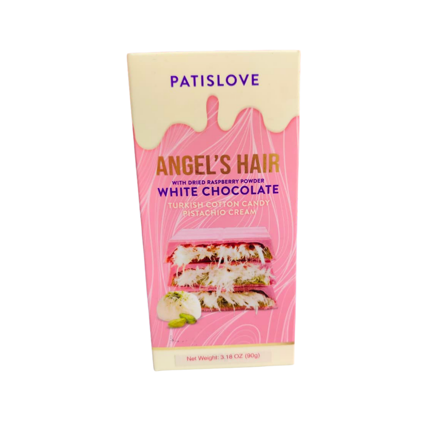 Angel’s Hair Milk Chocolate Patislove x 90g
