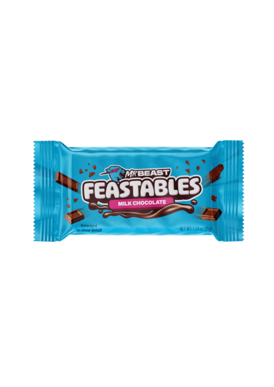 Chocolatina Feastables Milk Chocolate x 35 g