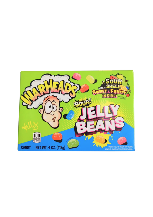 Gomas Warheads Jelly Beans x 113 g
