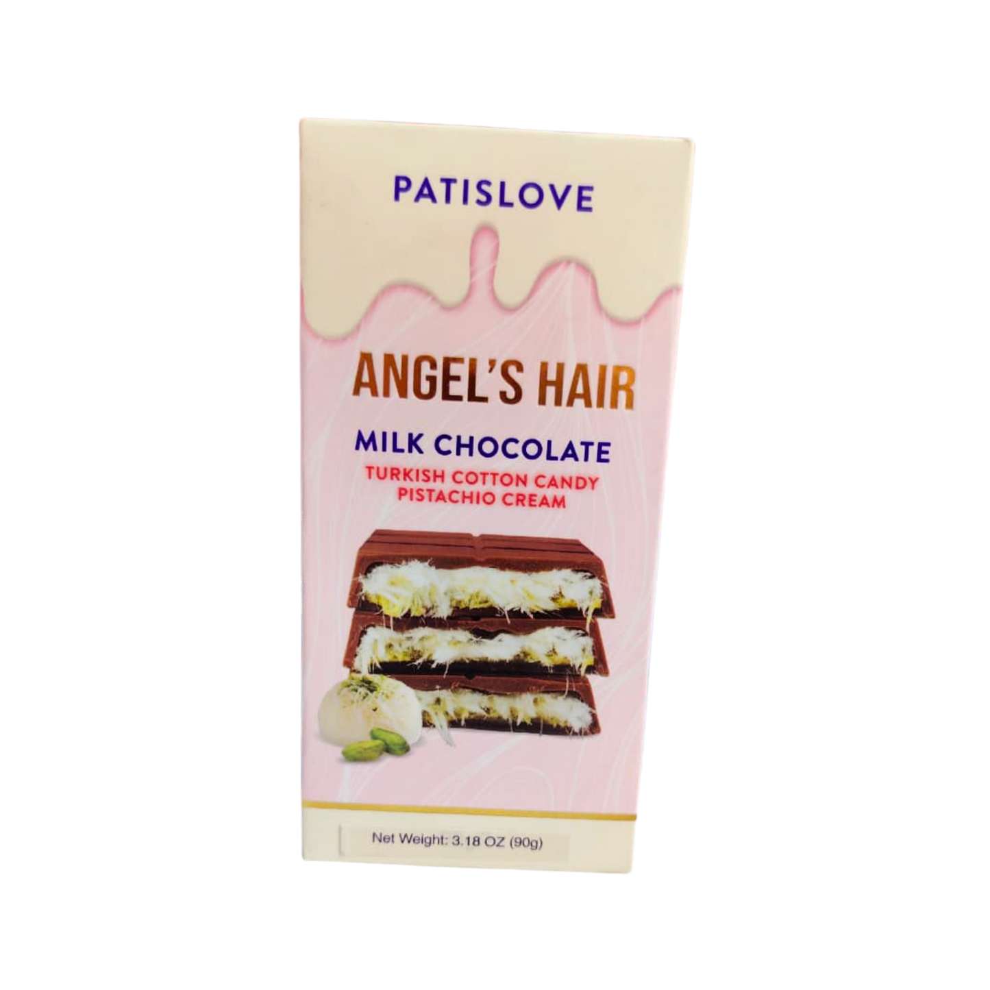 Angel’s Hair Milk Chocolate Patislove x 90g