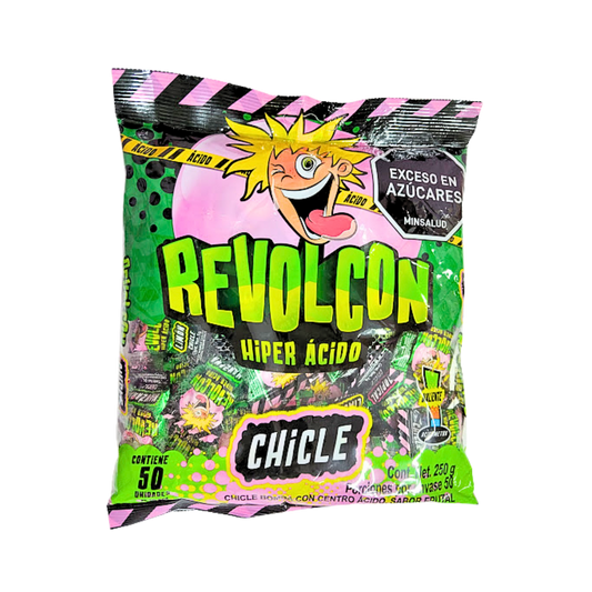 Chicle Revolcón Hiper Ácido x 50 unidades