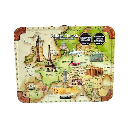 Maletín Golden Danish x450g