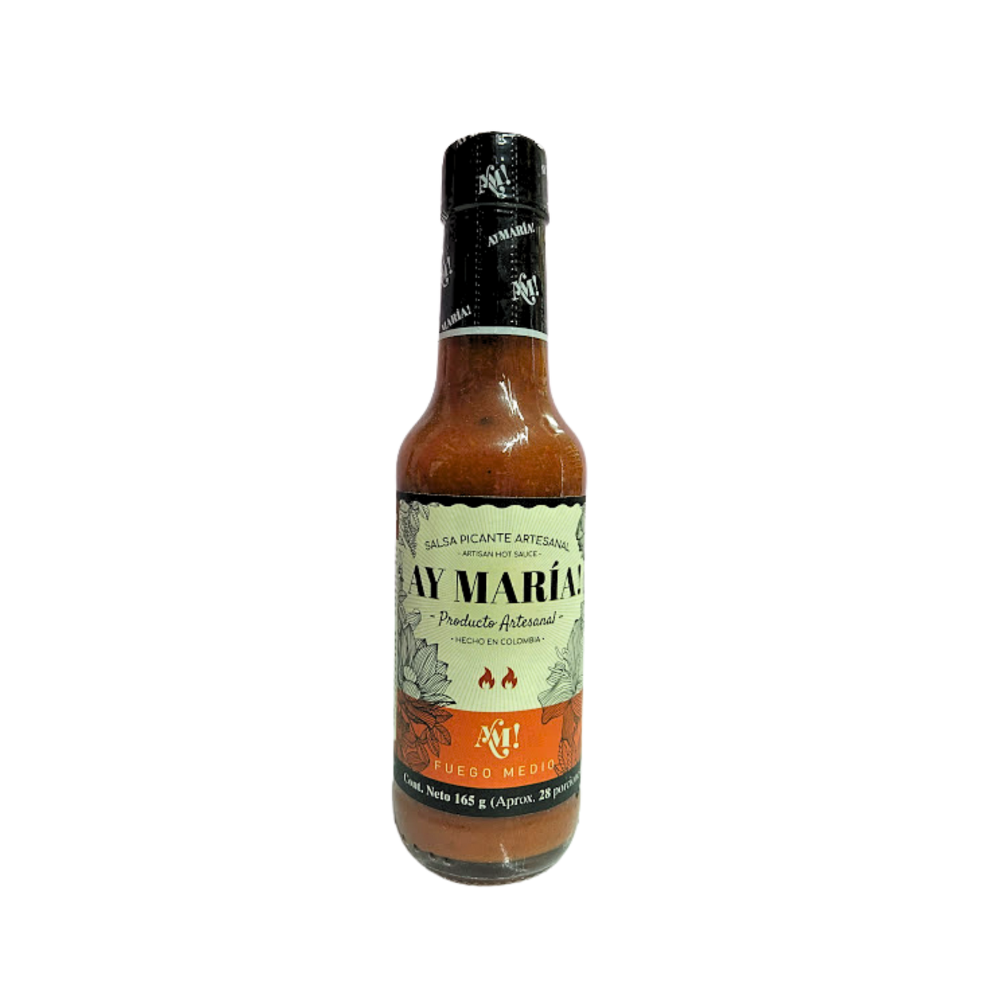 Salsa picante artesanal Ay María! x165g