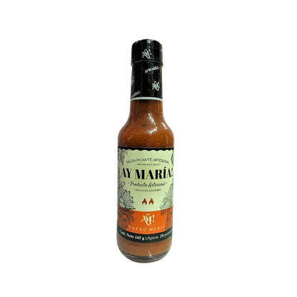 Salsa picante artesanal Ay María! x165g