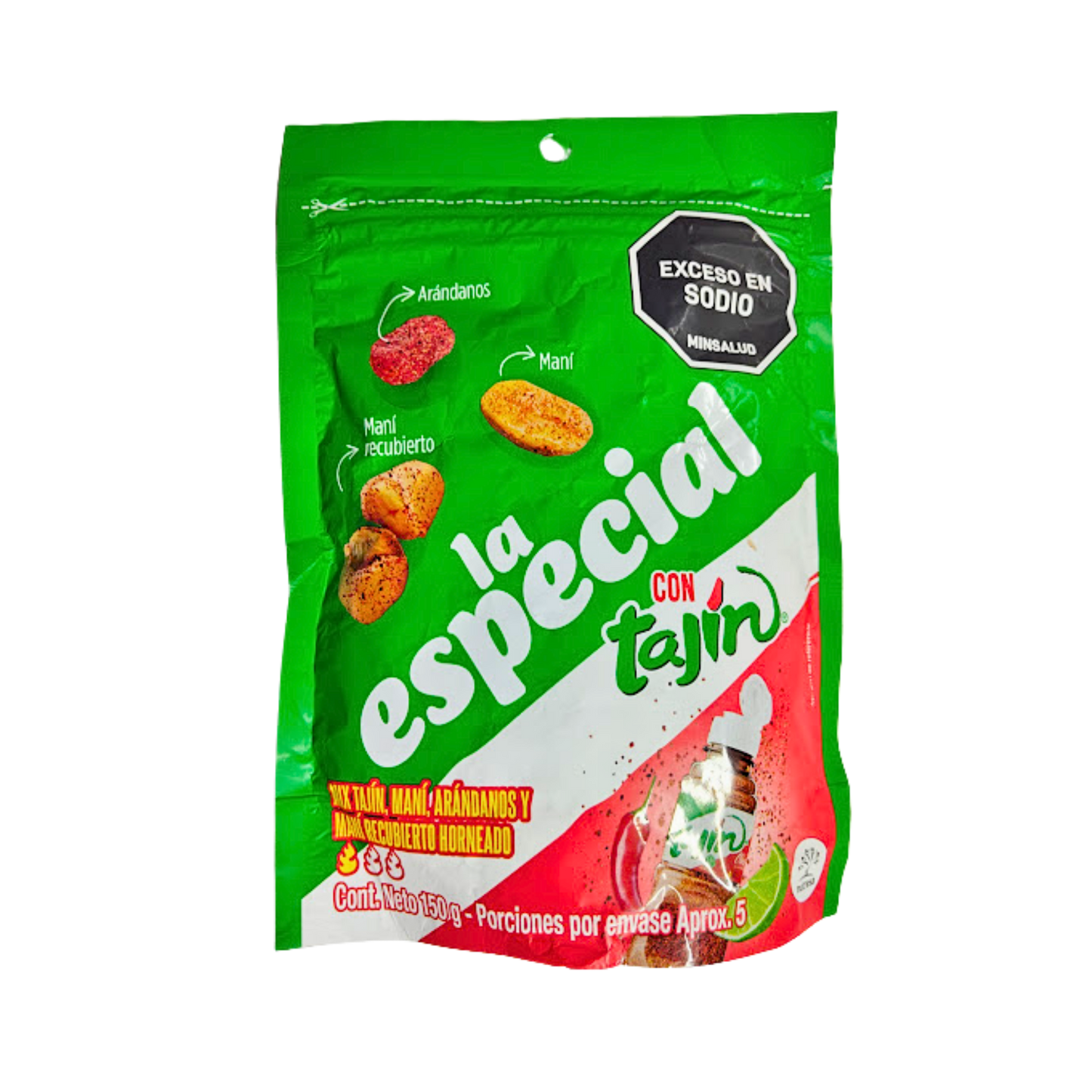Maní con Tajín La especial x 150g unidad