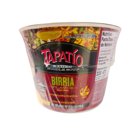 Ramen Birria Tapatío Tazón x 110 g