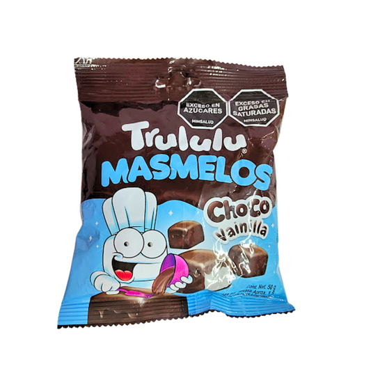 Trululú Masmelos Choco Vainilla x50g unidad