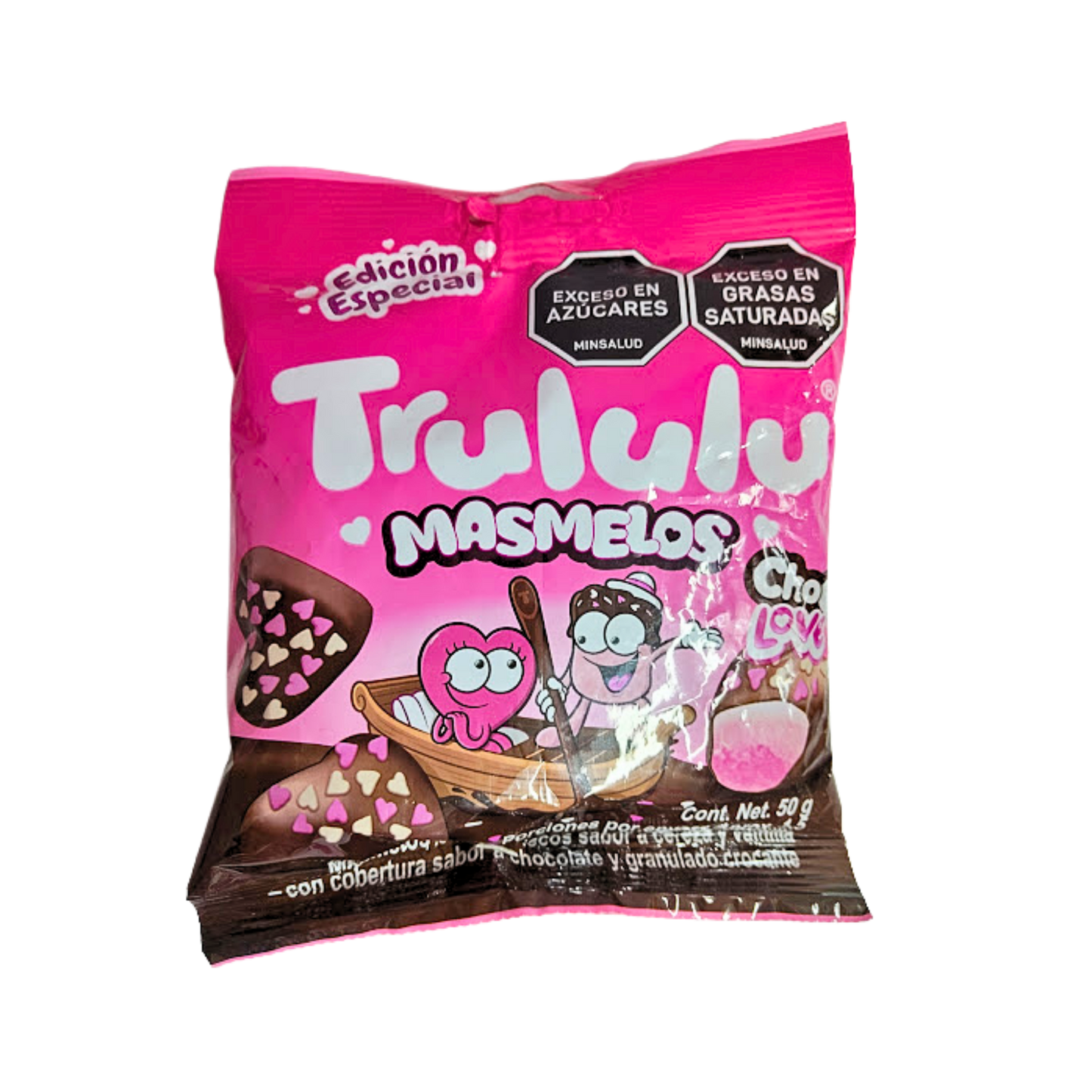 Trululú Masmelos Choco Love x 50g unidad