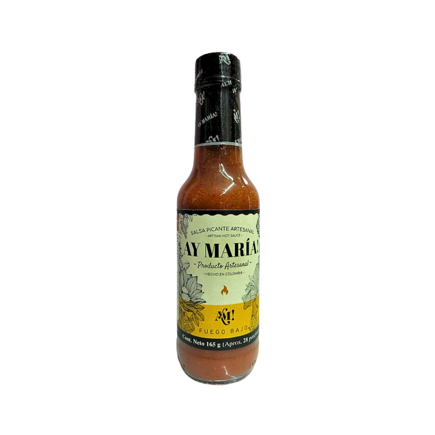 Salsa picante artesanal Ay María! x165g